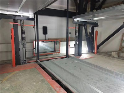 پیلیٹ عمودی کار پارکنگ سسٹم